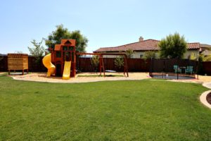 trampoline playset