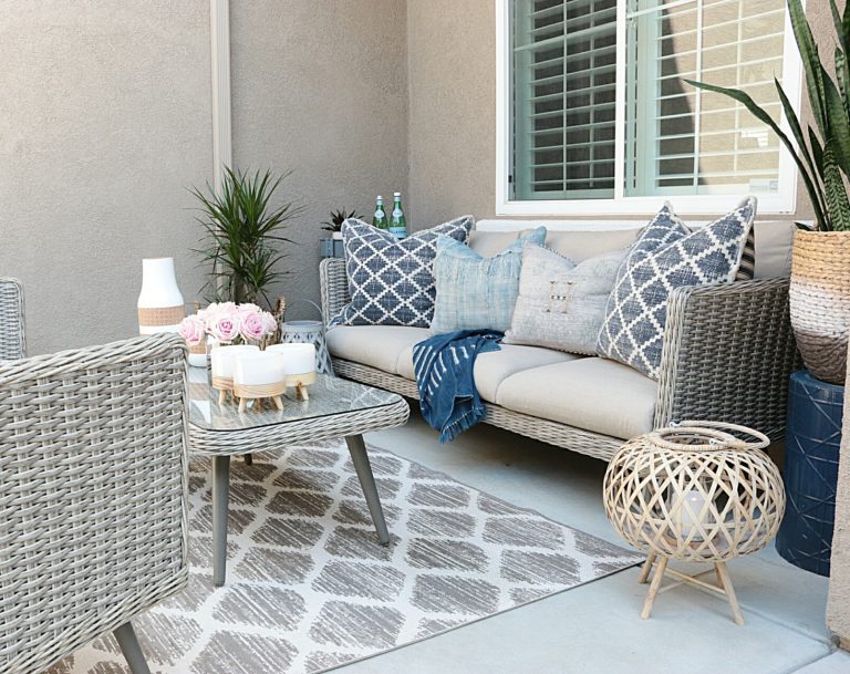 Patio Makeover with Overstock