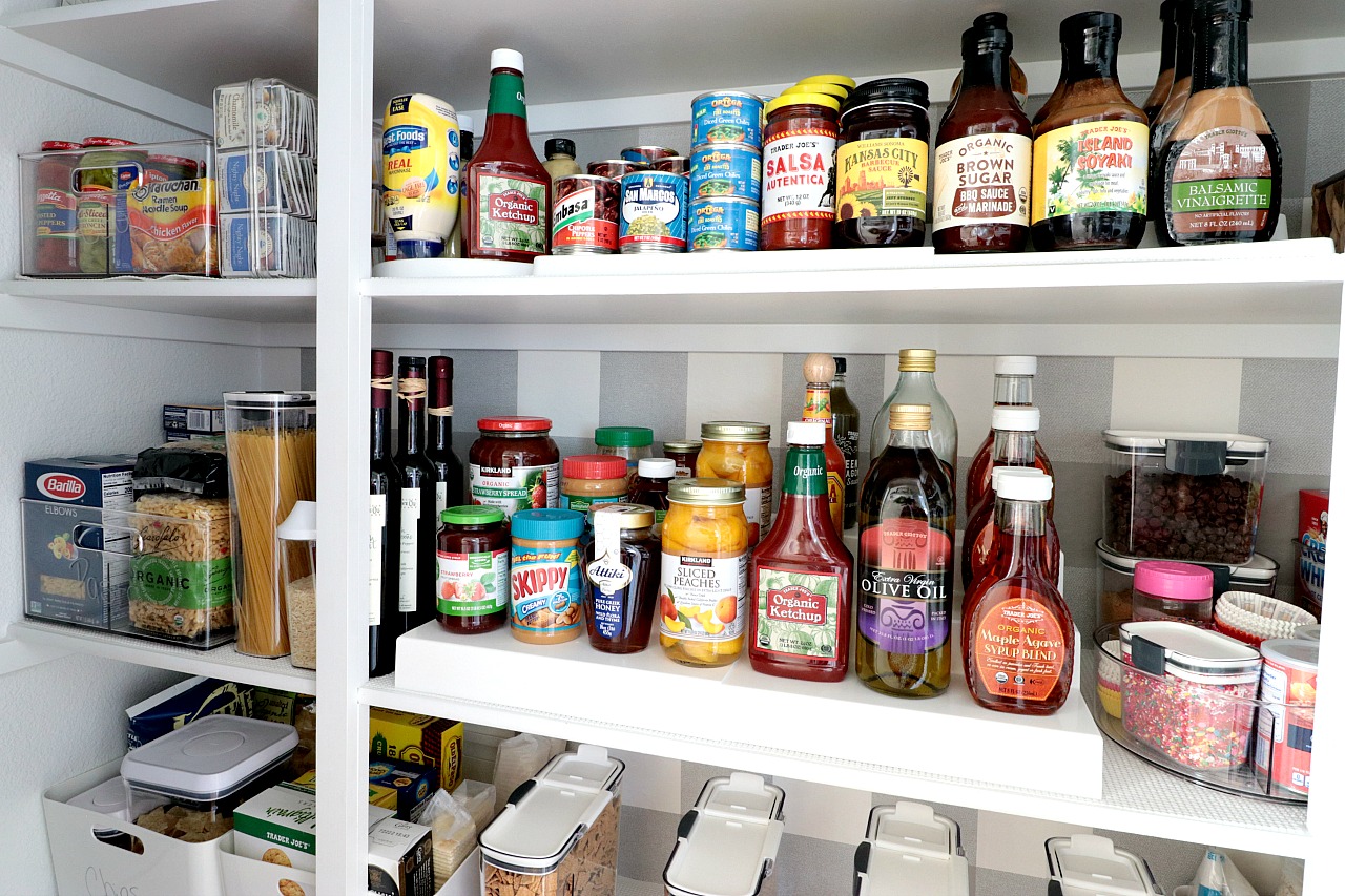 Pantry Organization Makeover with The Container Store - House Becomes Home  Interiors