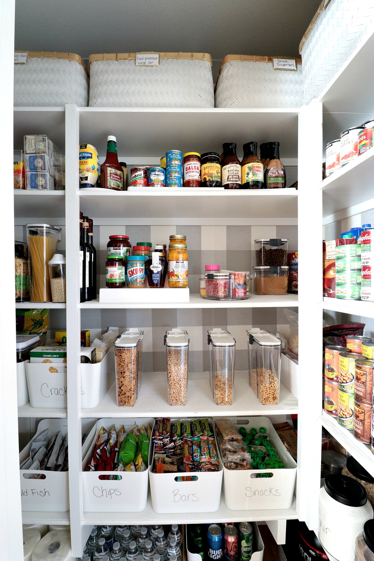 Pantry Organization Makeover with The Container Store - House Becomes Home  Interiors