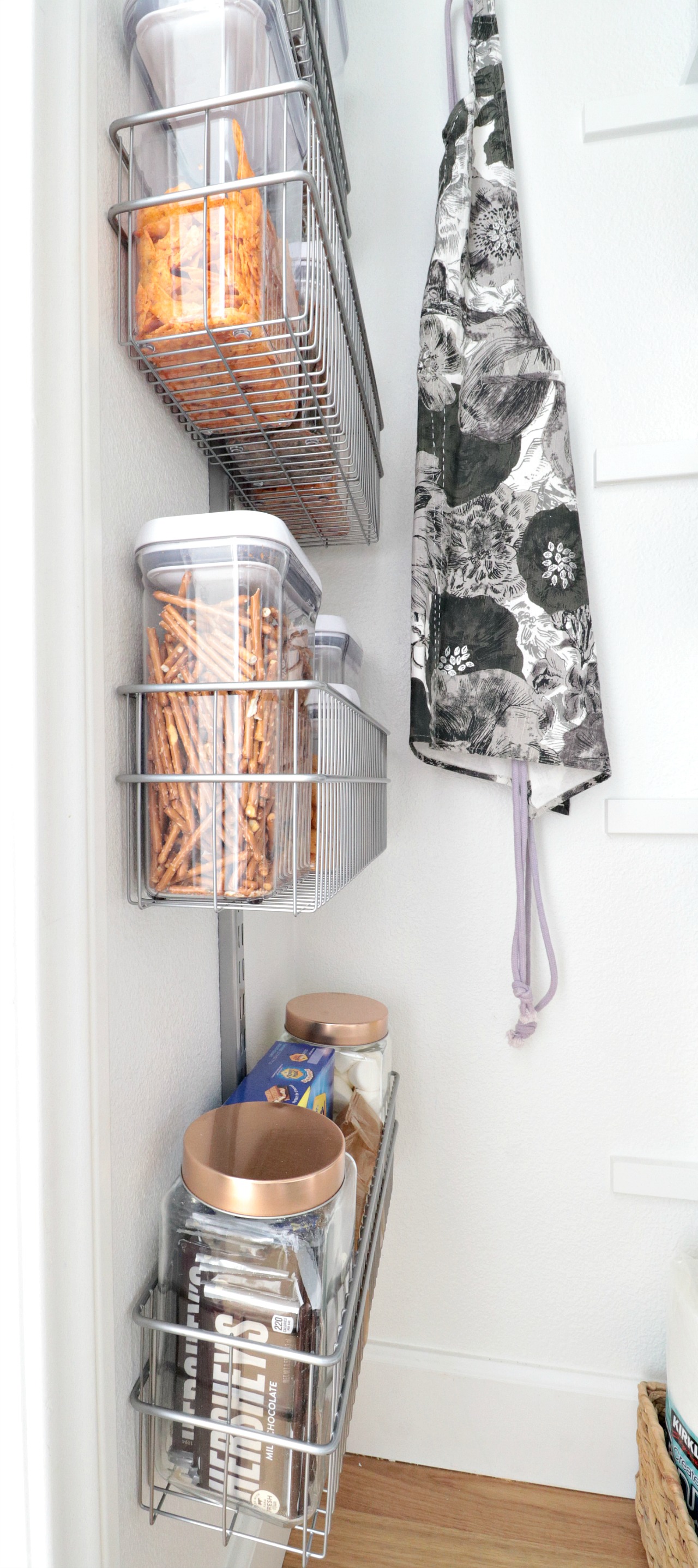 Pantry Organization Makeover with The Container Store - House Becomes Home  Interiors