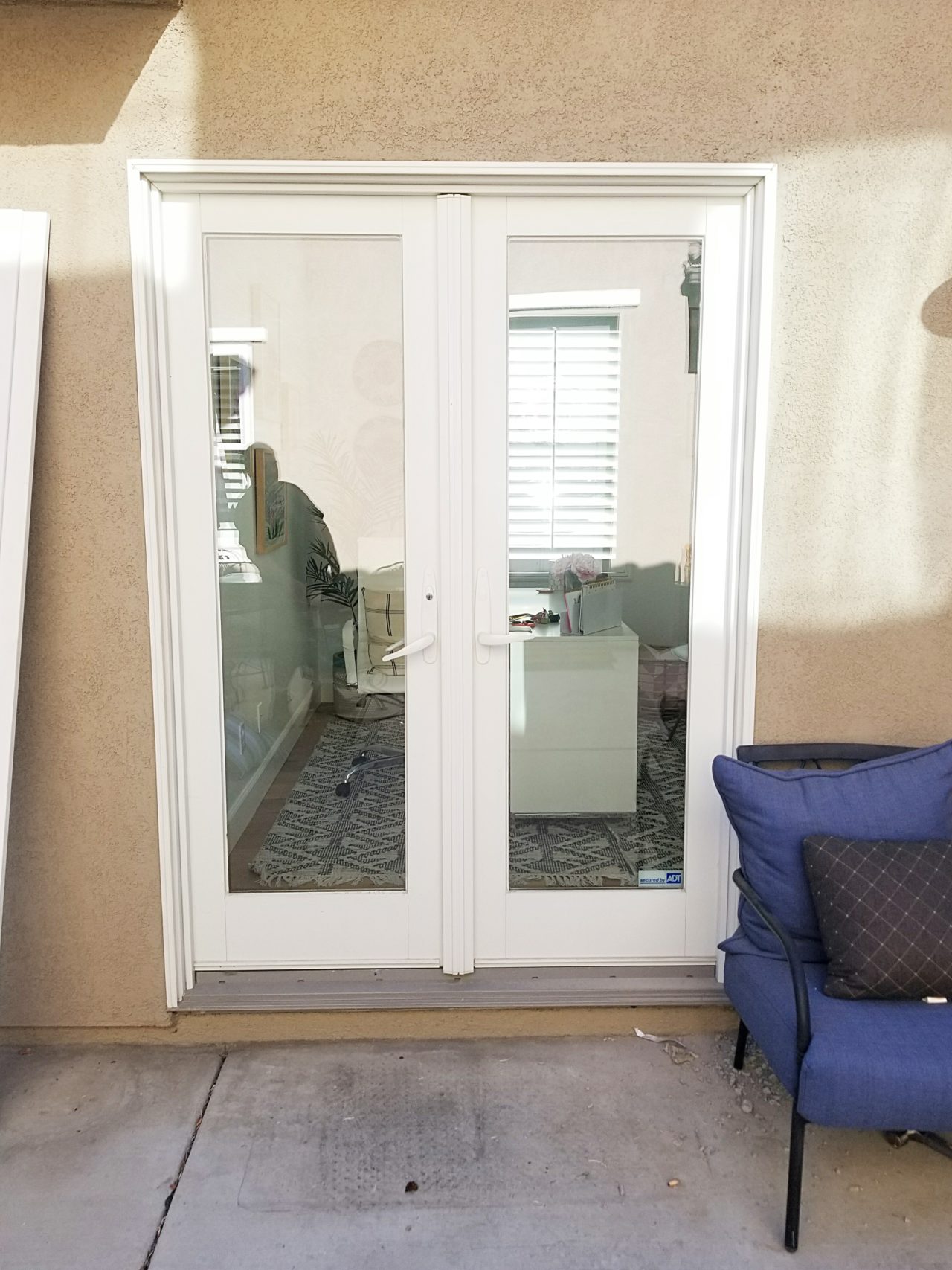 French Door Installation With Simpson Doors House Becomes