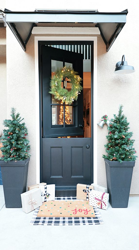 Dutch Door And Aluminum Awning Installation House Becomes