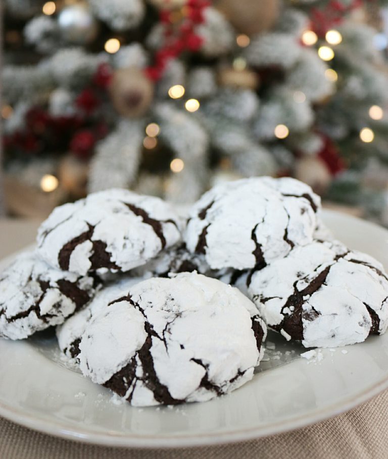 Chocolate Crinkle Cookies