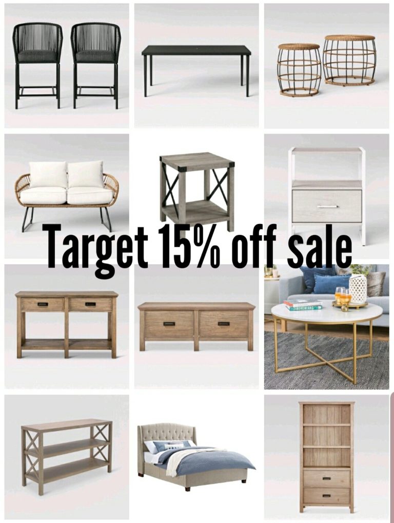 Target 15% Off One Day Sale