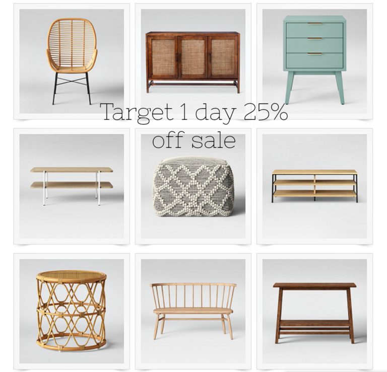 Target 25% Off One Day Sale