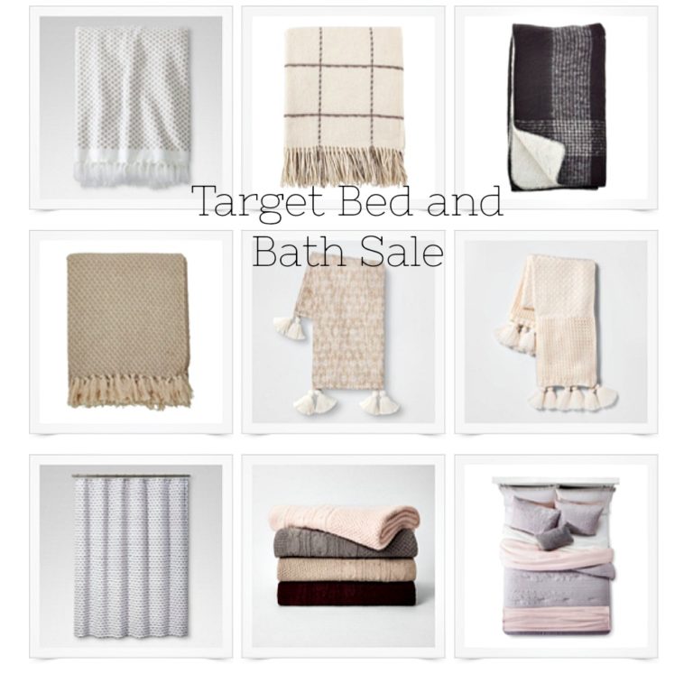 Target Bed and Bath Sale Favorites