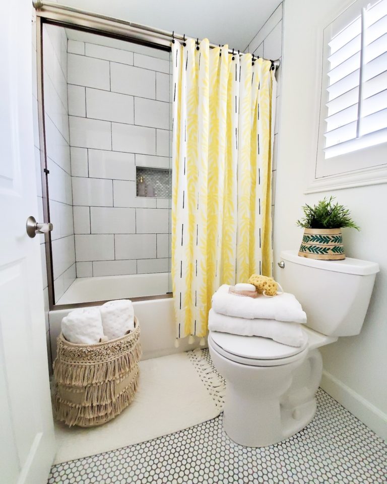 Bathroom Refresh With Walmart and The Drew Barrymore Flower Home Line