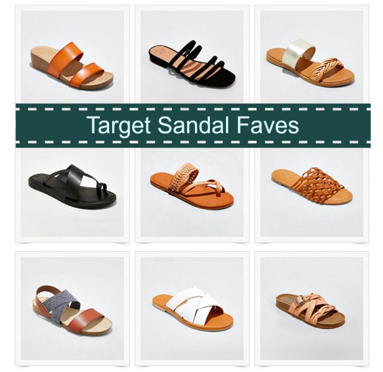 Target Sandal Favorites