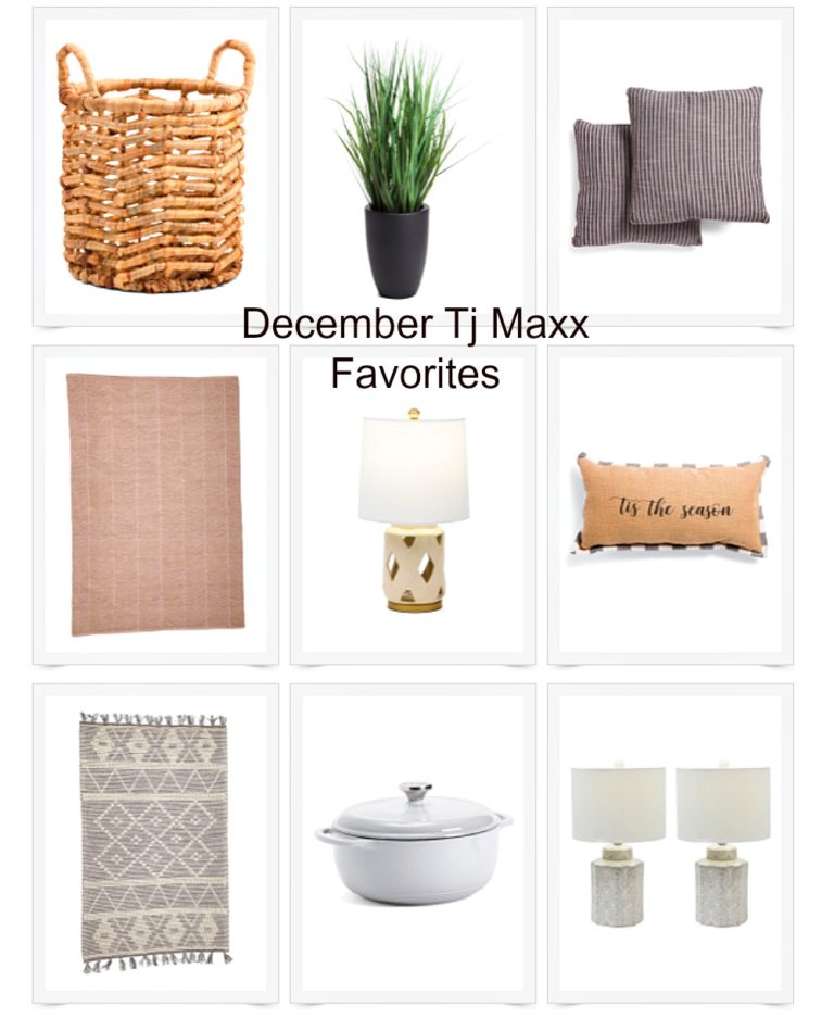 December TjMaxx Favorites