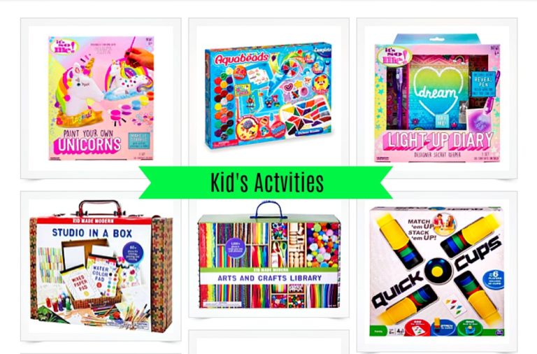 Activity Sets To Keep Kids Entertained