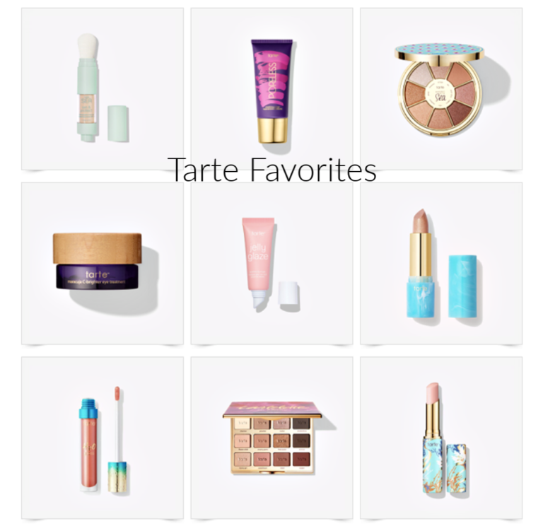 Tarte Cosmetic Favorites