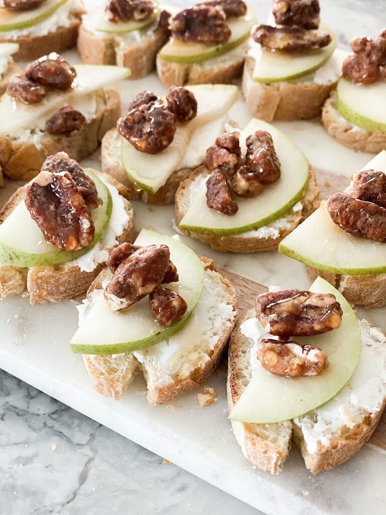 Candied Walnut Bruschetta