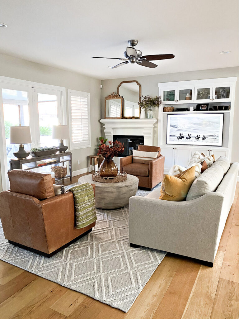 Living room Refresh with Bassett Furniture
