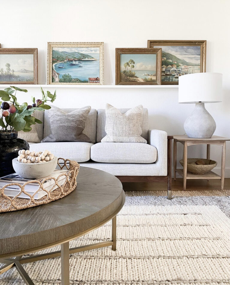 How to Style a Round Coffee Table - Studio McGee