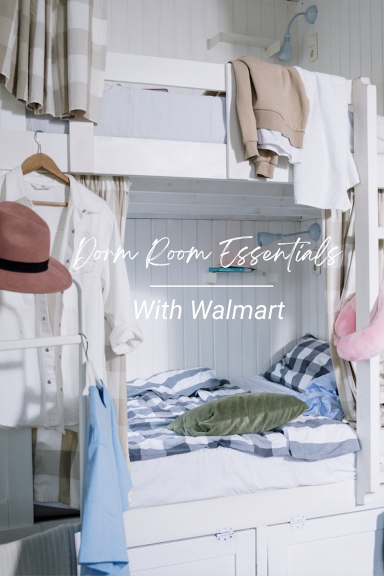 Dorm Room Essentials With Walmart