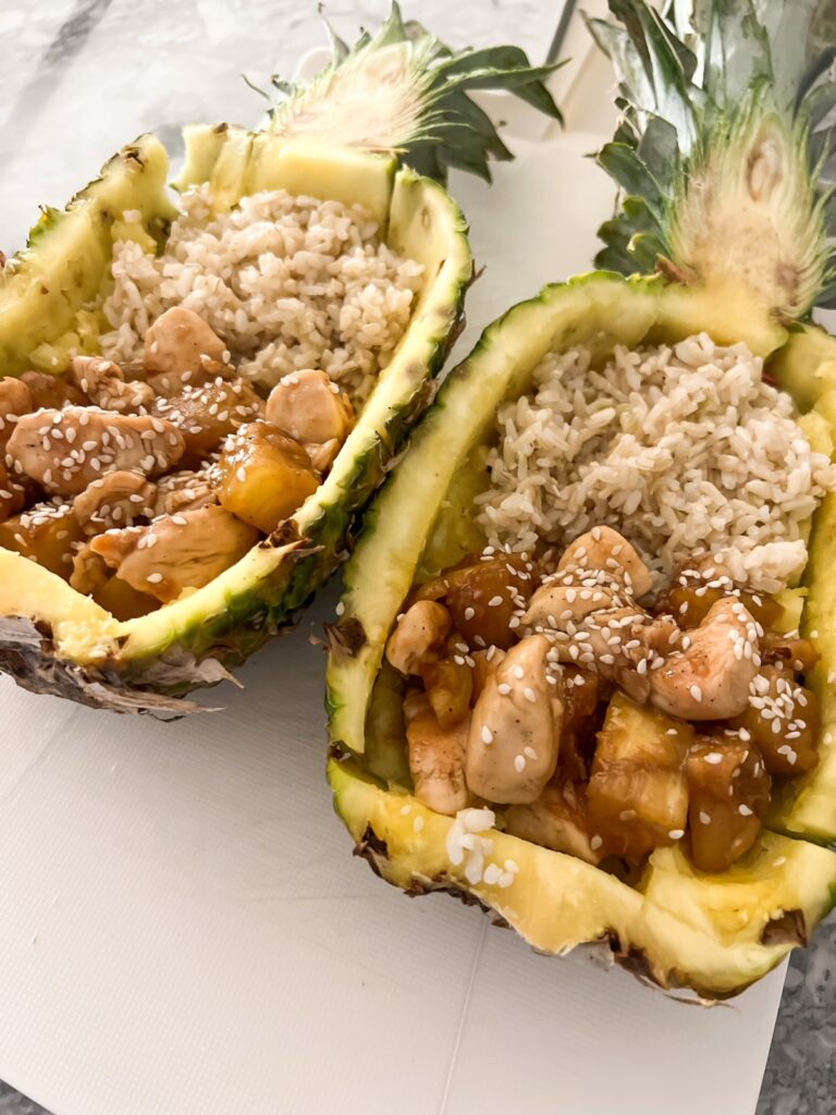 Sticky Pineapple Chicken