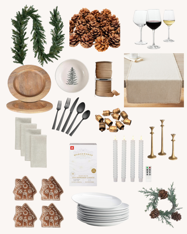 Christmas Table scape Ideas