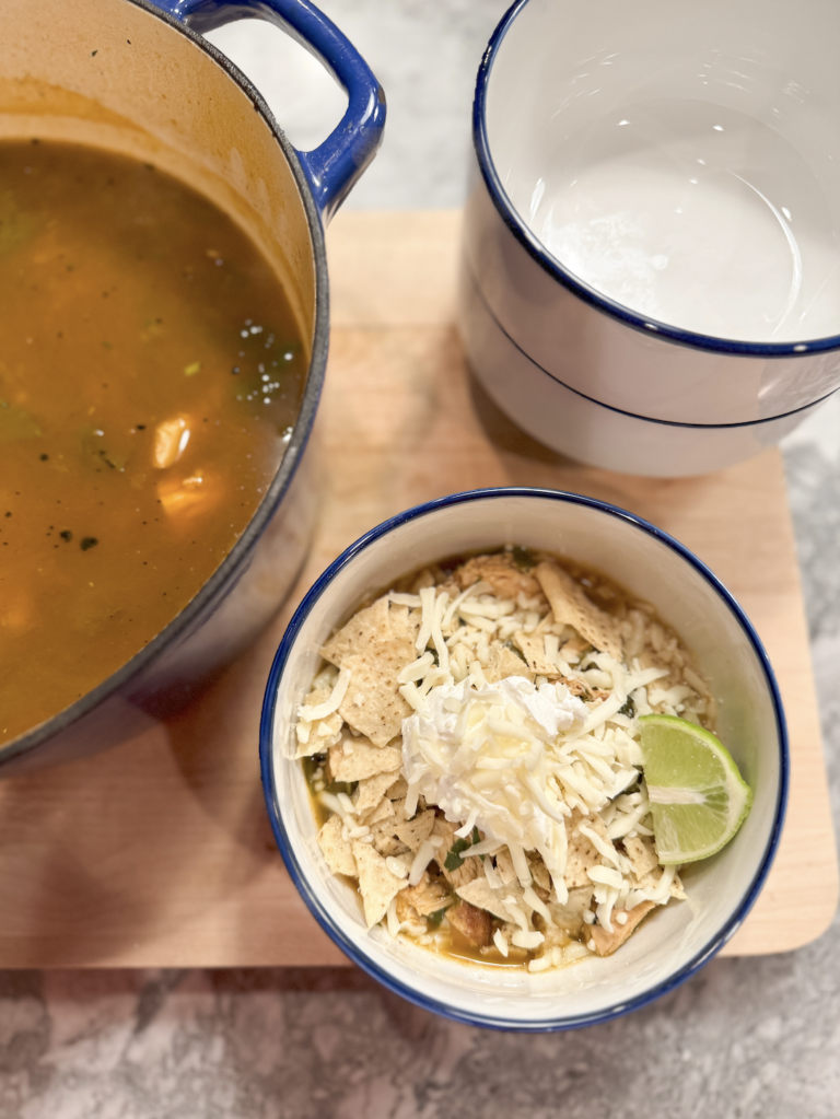 Green Chili and Rice Soup