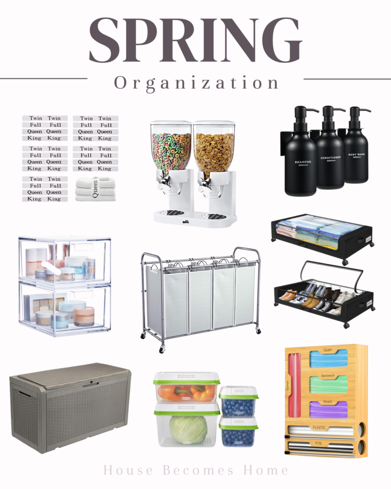 Spring Home Organization