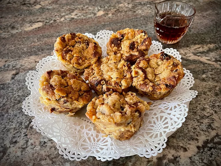 Cinnamon-Raisin French Toast Muffins