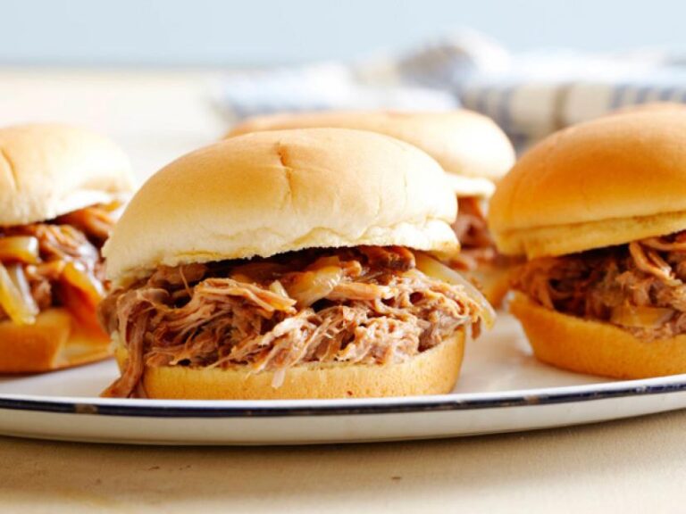 BBQ Pulled Pork Sandwiches