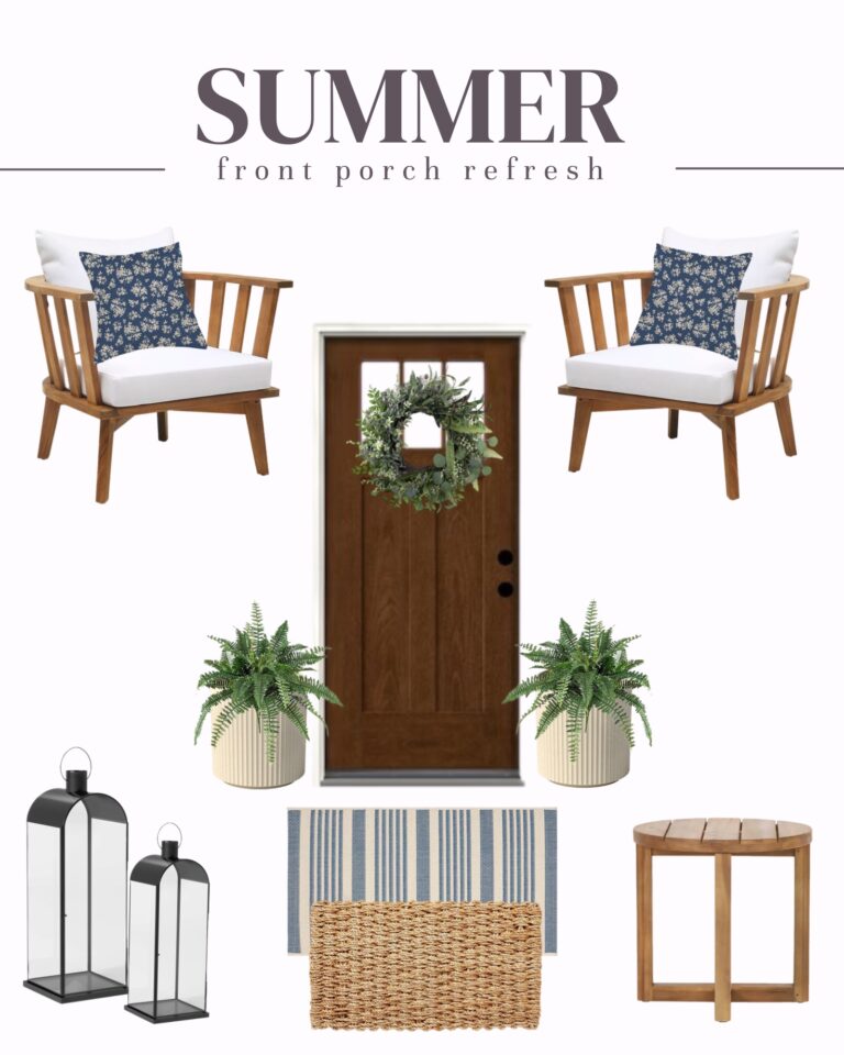 Summer Porch Refresh