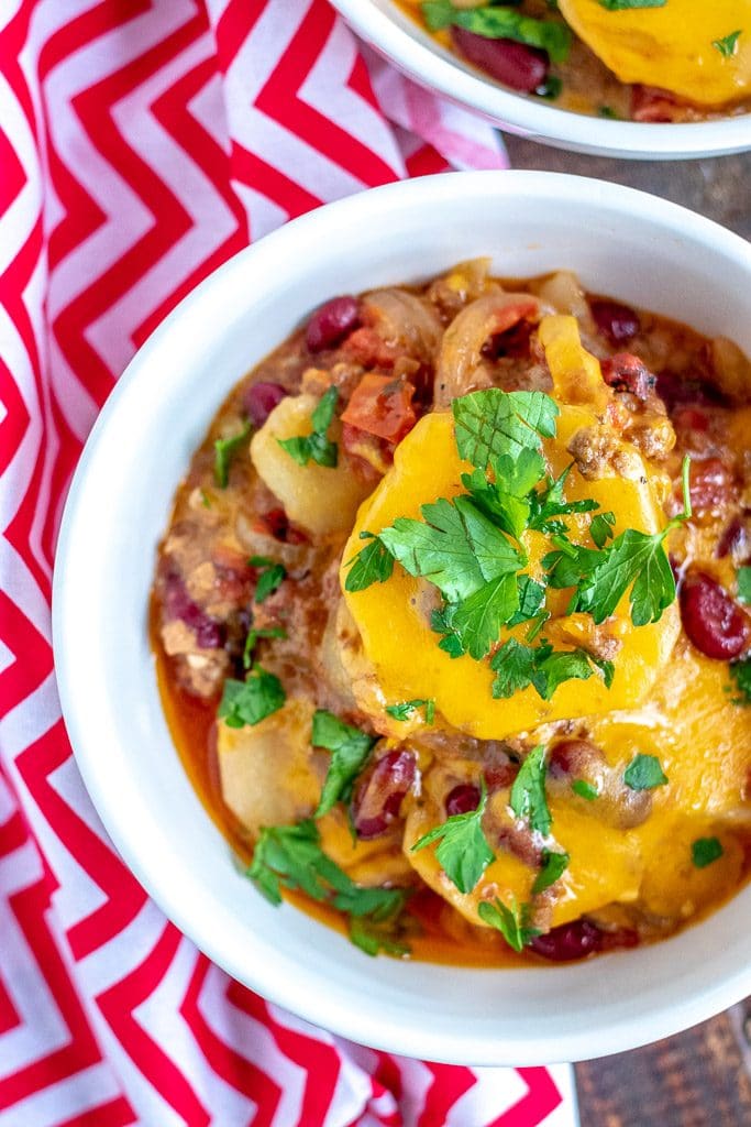 Crockpot Cowboy Casserole