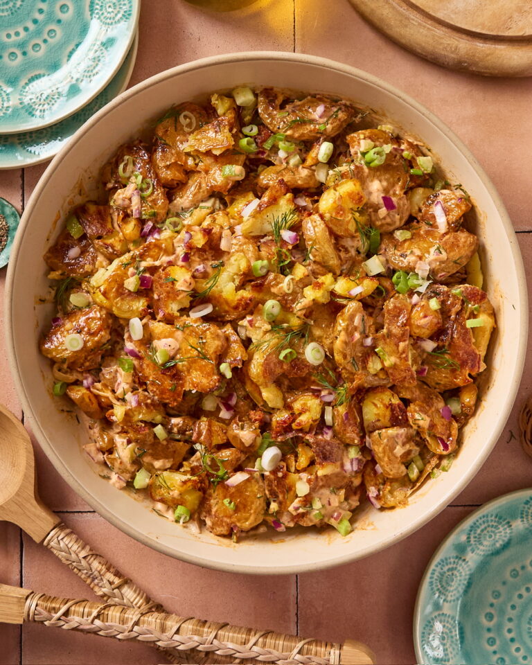 Smashed Potato Salad