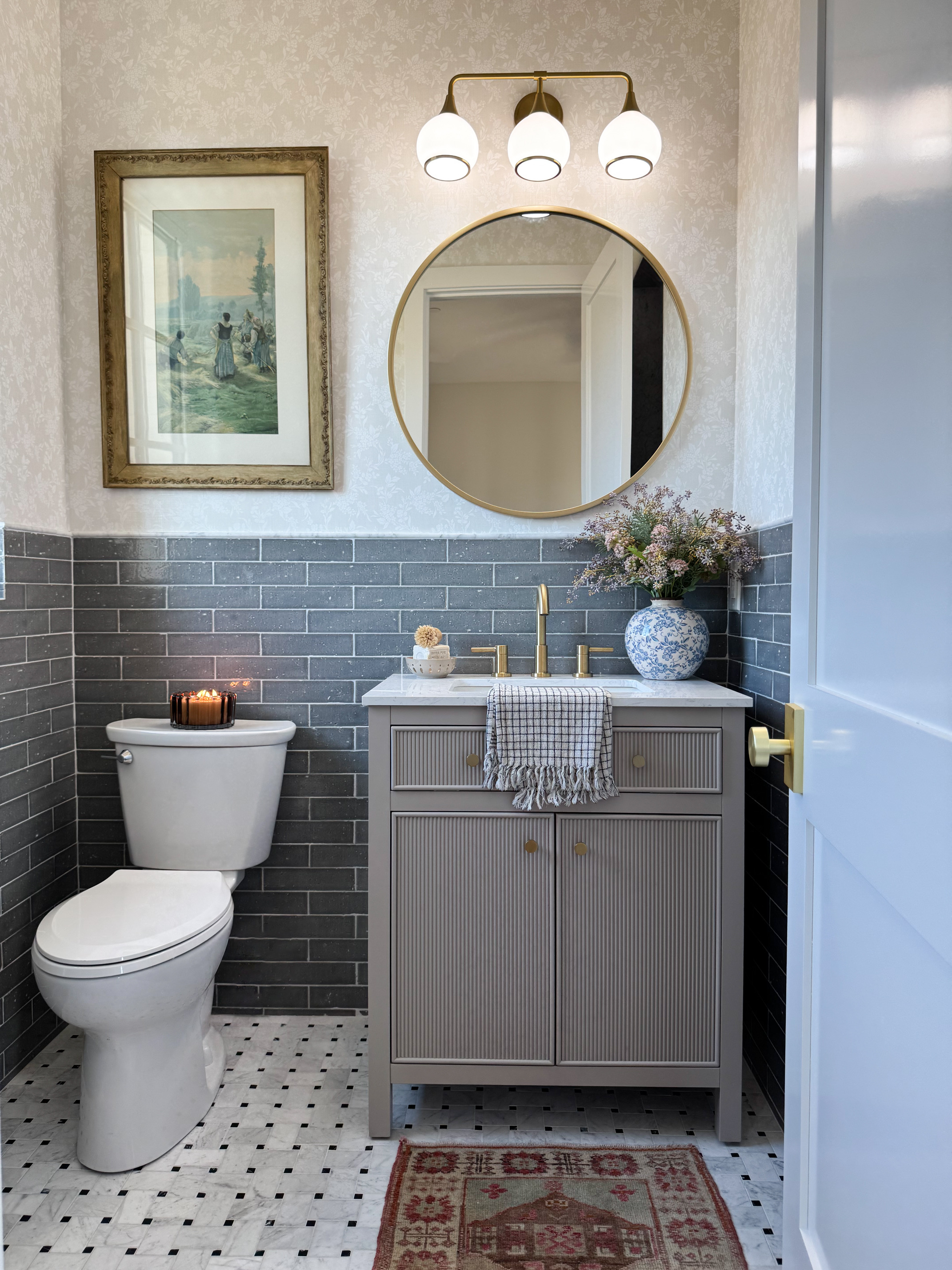 Adam’s Office Bath Reveal