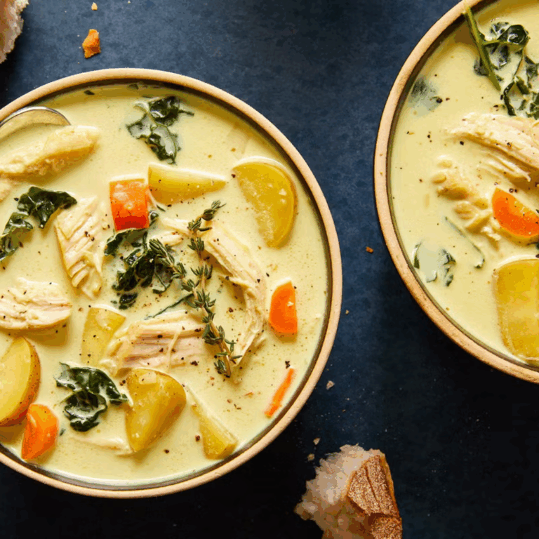 Slow-Cooker Creamy Chicken & Potato Soup