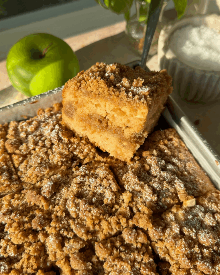 Apple Cider Coffee Cake