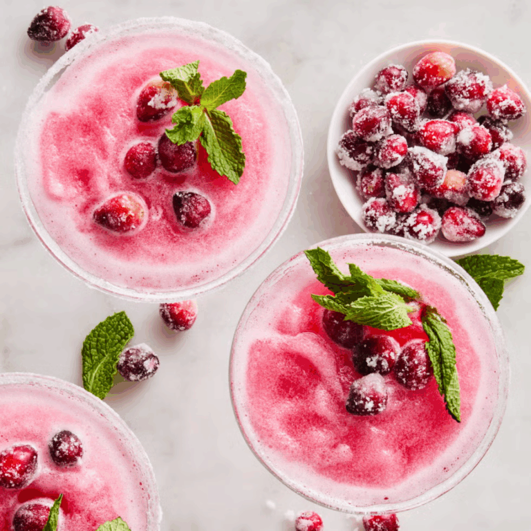 Mistletoe Margaritas