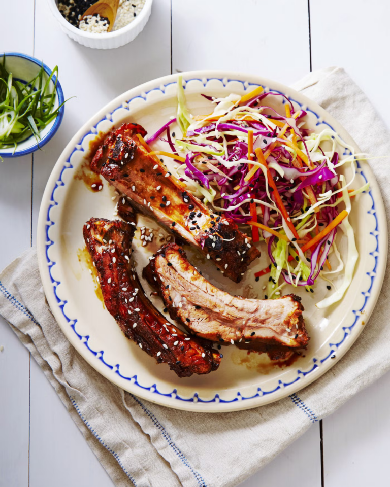 Slow Cooker Teriyaki Ribs