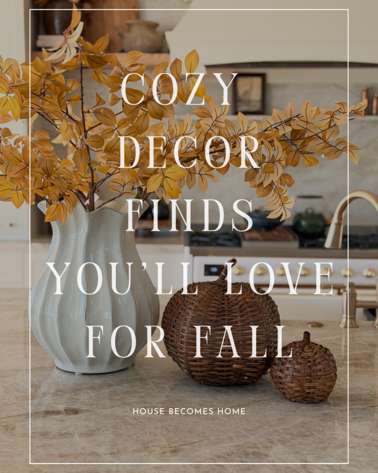 Cozy Decor Finds You’ll Love For Fall