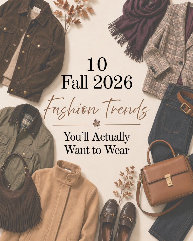 10 Fall 2026 Fashion Trends You’ll Actually Want to Wear