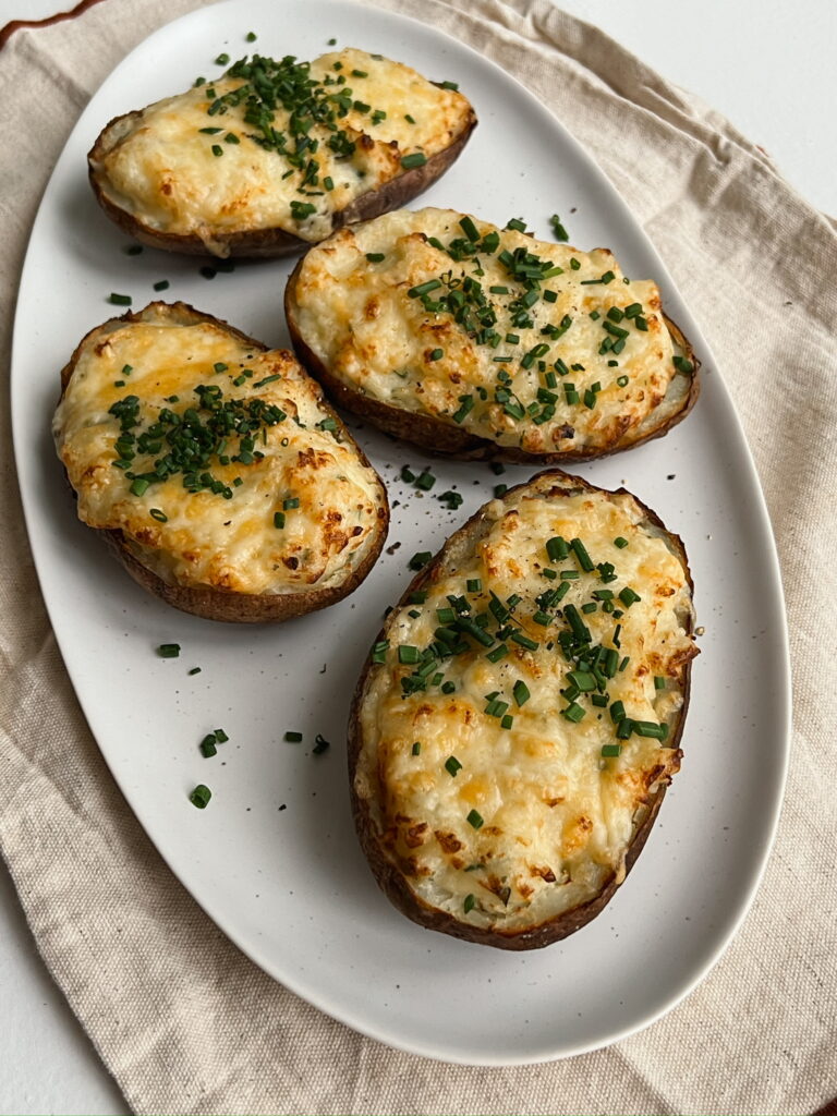 Boursin Twice Baked Potato